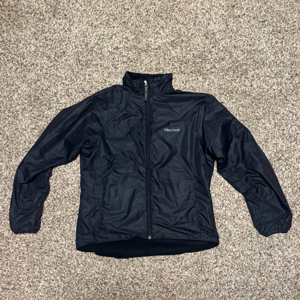 Marmot Women’s Fleece-Lined Windbreaker - Black, Medium